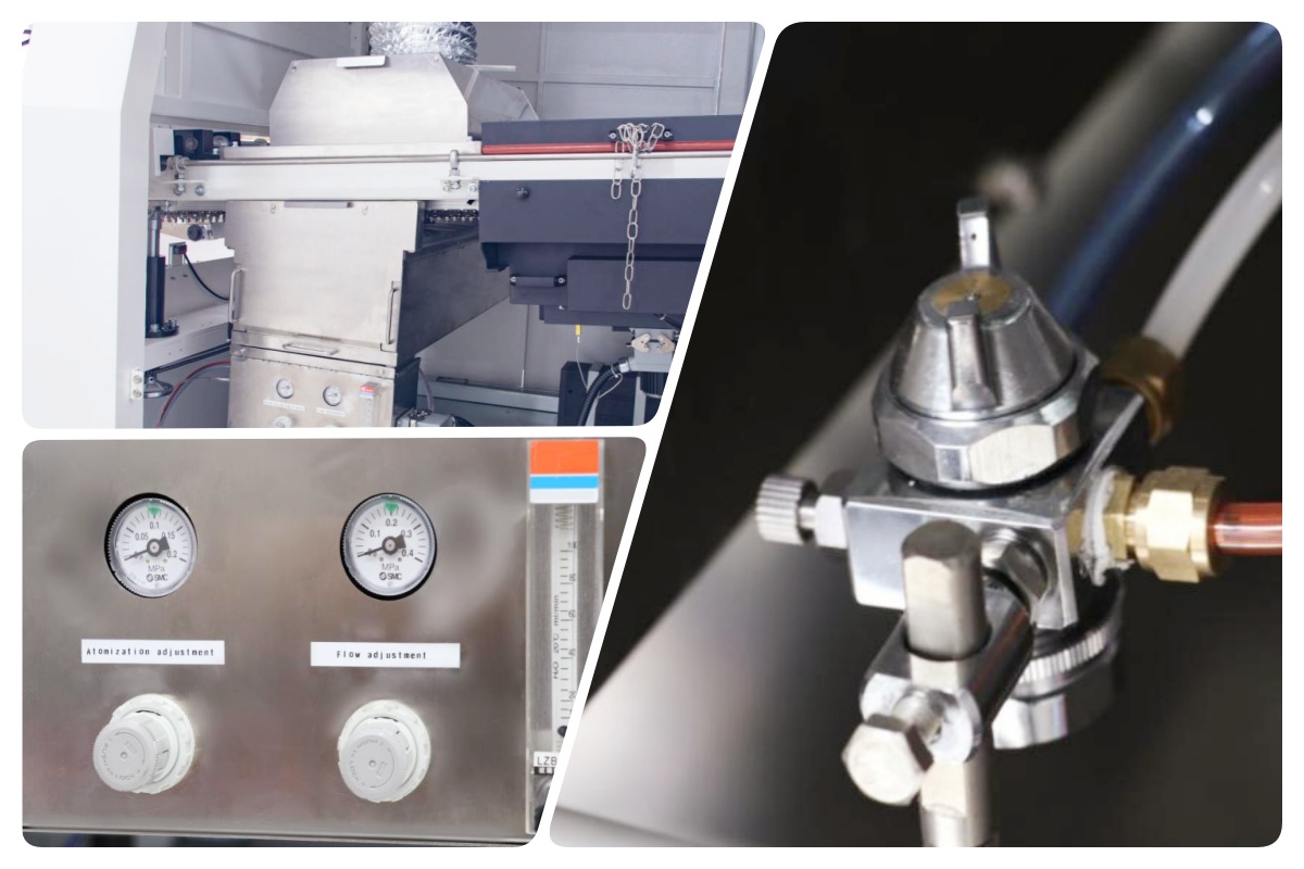 1-1 Acrab Spray System Sistema de pulverización Acrab 1-1