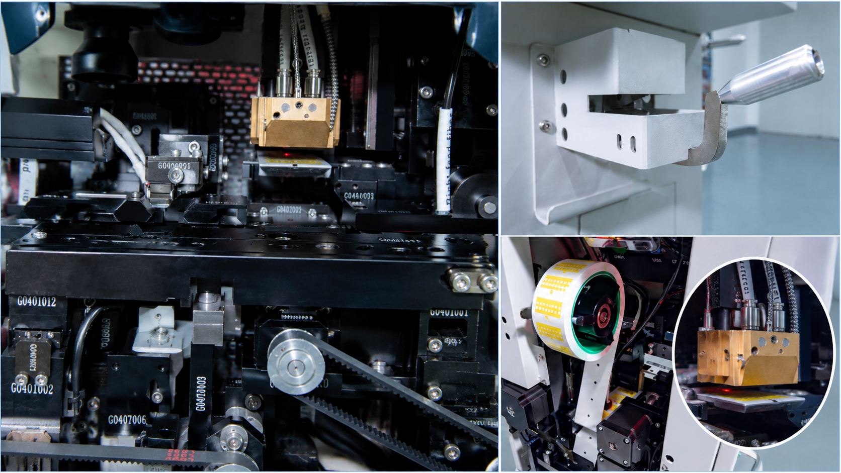 Cutter module+Splicing module Módulo cortador+módulo de empalme