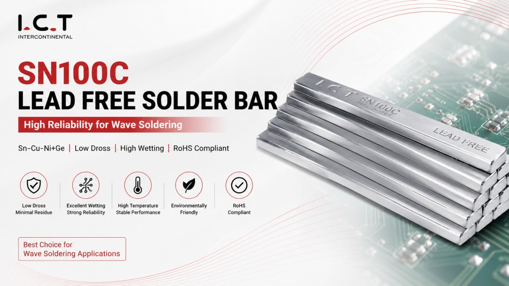 SN100C Lead Free Solder Bar Barra de soldadura sin plomo SN100C
