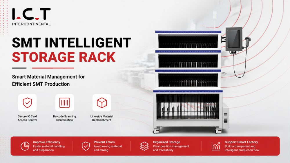 SMT Intelligent Storage Rack SMT estante de almacenamiento inteligente