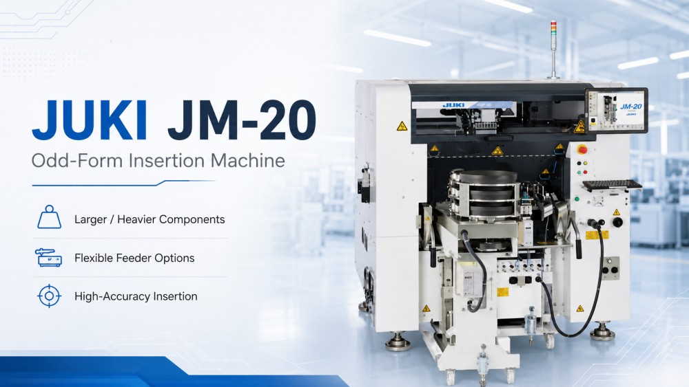 JUKI Odd-form Insertion Machine Máquina de inserción de formas impares JUKI