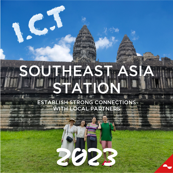 Establezca conexiones sólidas con socios locales: estación del sudeste asiático