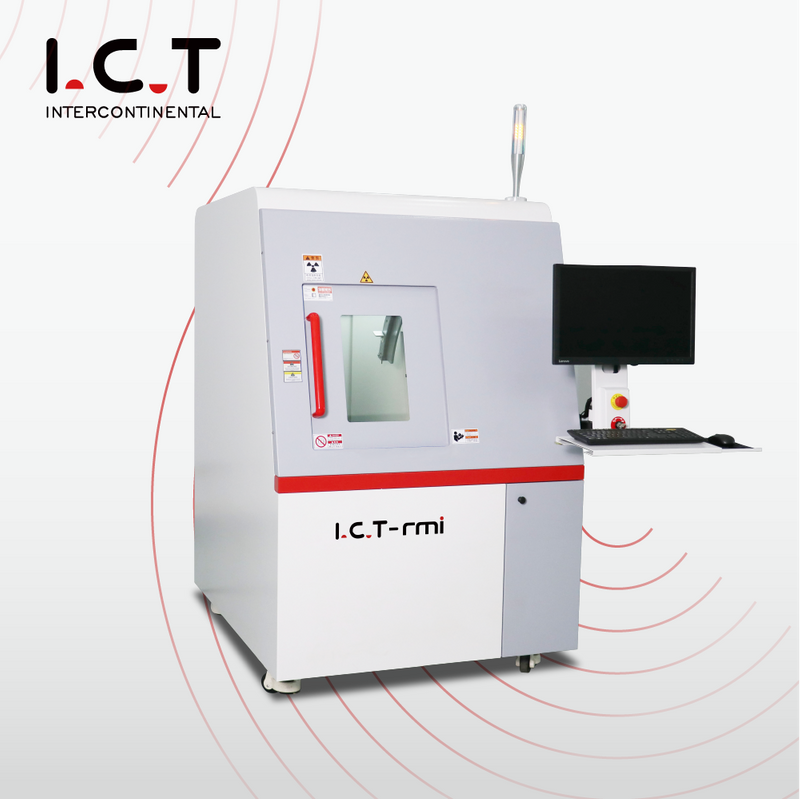 Descubra la versátil máquina de rayos X I.C.T X-7200 para la solución de inspección SMT