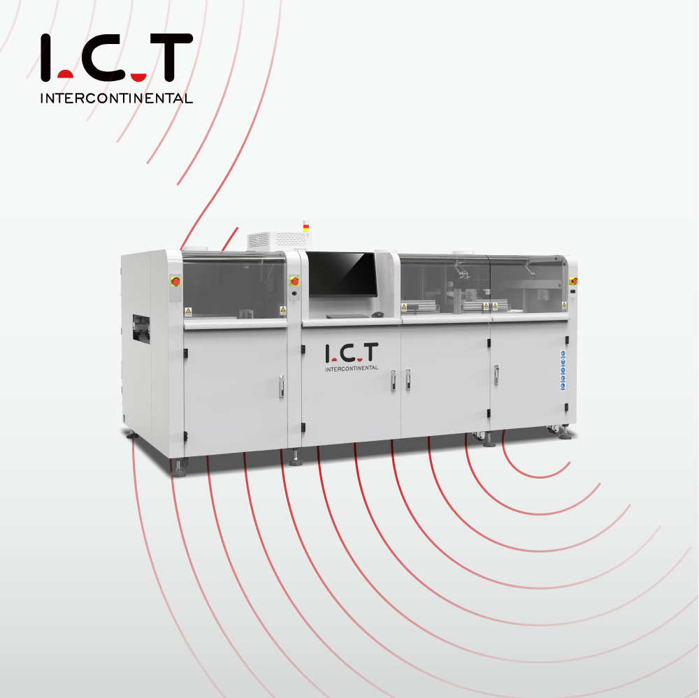 I.C.T Máquina de soldadura por ondas en línea selectiva automática de alta digitalización para PCB en su fábrica de PCBA