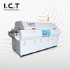 I.C.T |SMT SMD Máquina de horno de reflujo de PCB sin plomo