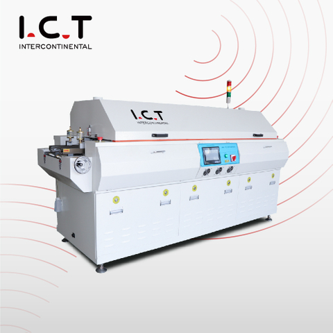 I.C.T-T4 |Máquina de horno de soldadura por reflujo de alta calidad SMT PCB