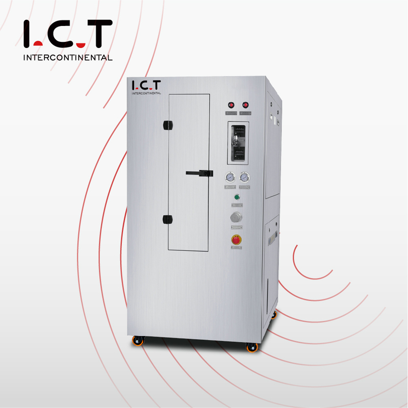 I.C.T |Limpiador ultrasónico generador pcb jet máquina de prelimpieza 5000