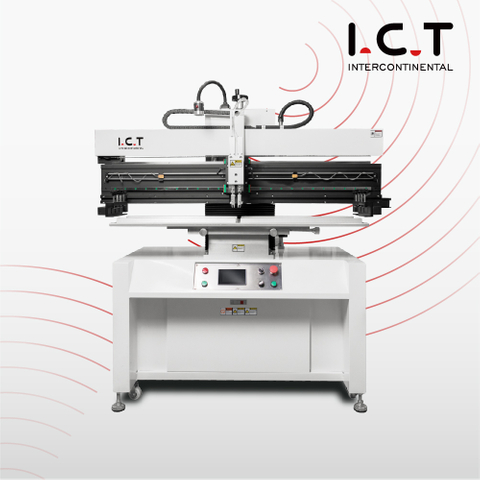 I.C.T |SMD Máquina de impresión de pasta de soldadura SMT Impresora manual