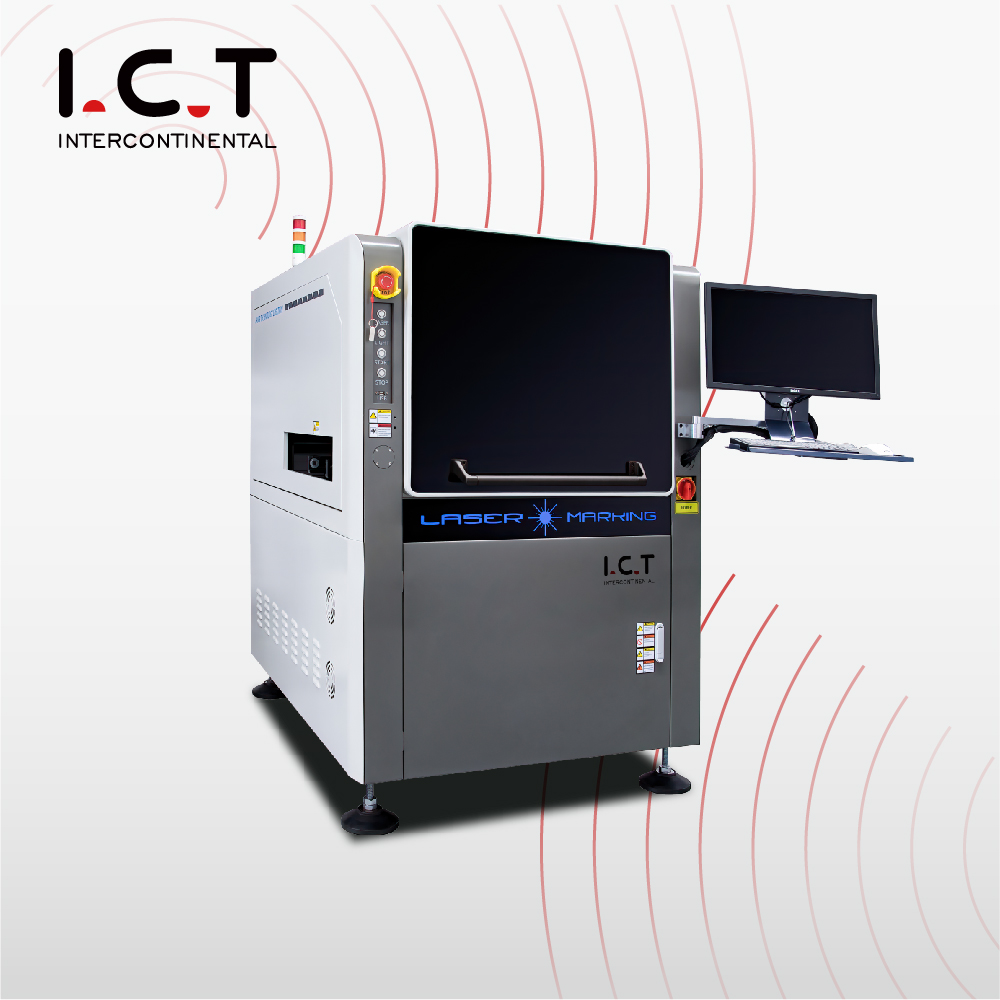 TIC-510 |Máquina impresora de etiquetas láser 3D Máquina marcadora láser de color verde