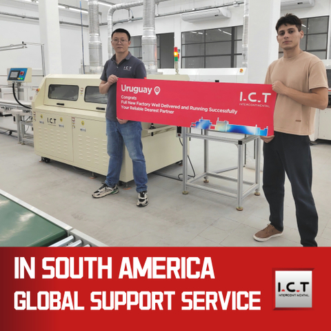 I.C.T | Alimentación Transportador SMT para máquina de soldadura por ola