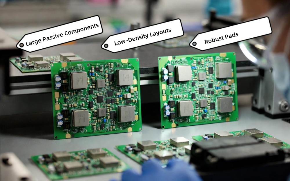 Dise&ntilde;os SMT extremadamente simples o de paso grande