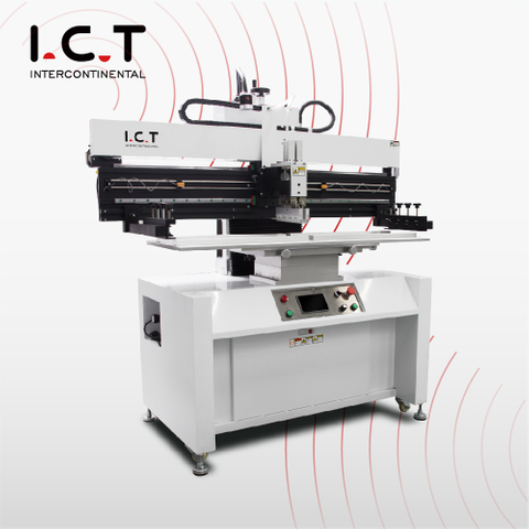 I.C.T-P15 |Impresora de alta velocidad SMT sténcil Modelo semiautomático