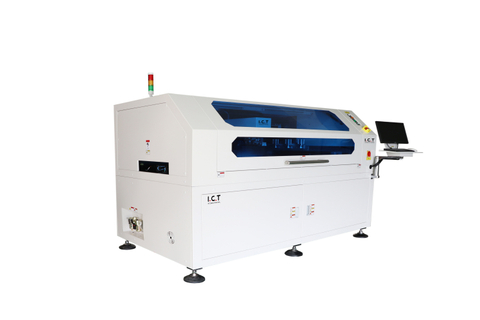 I.C.T-1200 丨1,2 metros SMD sténcil Máquina impresora de soldadura