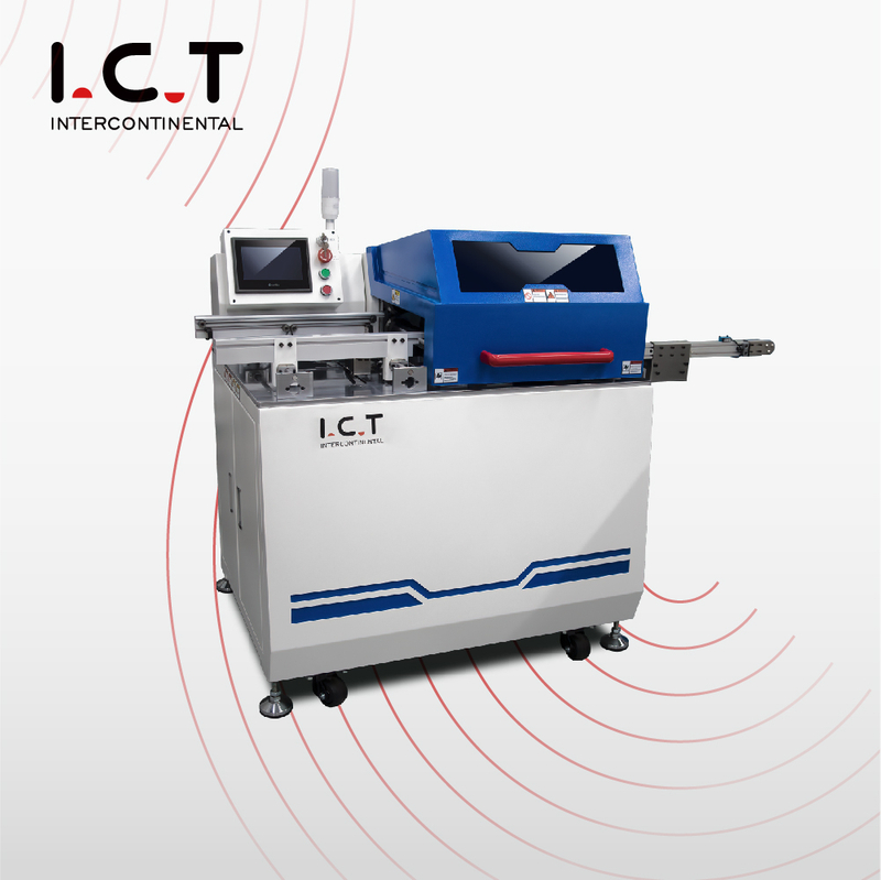 I.C.T-AMV |Máquina de corte en V con cuchillas multigrupo PCB