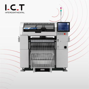 I.C.T |JUKI SMT Máquina automática de recogida y colocación para LED con 8 cabezales PCB Montador de chips