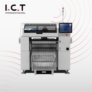 I.C.T | JUKI SMT Máquina automática de recogida y colocación para LED con 8 cabezales PCB Montador de chips