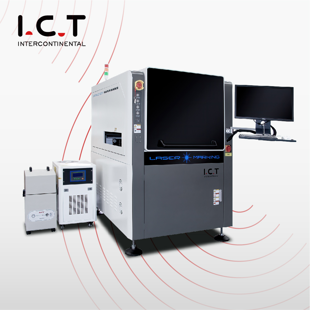 TIC |Batería Onlie SMT Máquina de marcado láser de fibra de bajo costo Anteojos