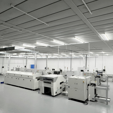 I.C.T | Línea de producción de ensamblaje rentable SMT PCB con alta velocidad