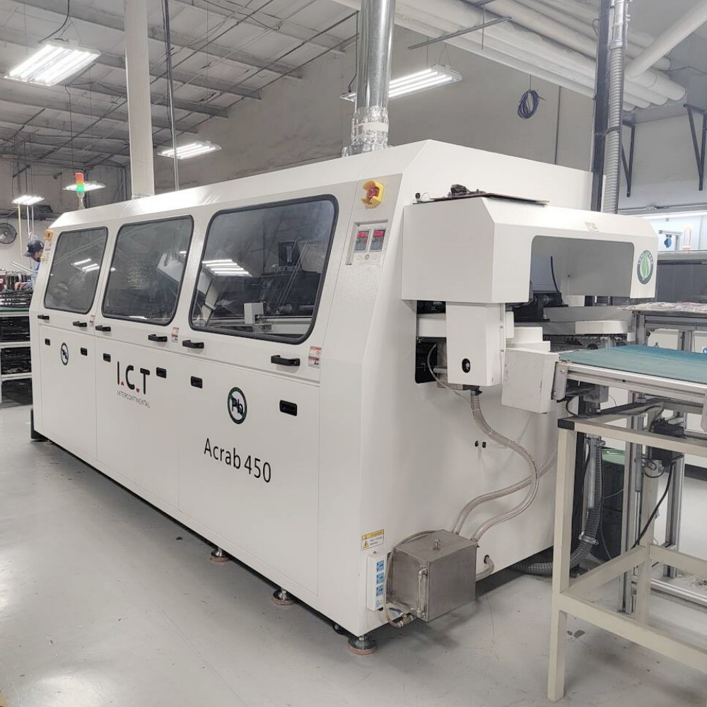 I.C.T-Acrab350 | Máquina de soldadura por ola de nitrógeno DIP PCB de alta estabilidad