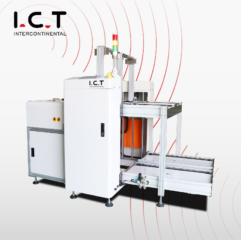I.C.T NG/OK PCB descargador - SMT Manipulación PCB Máquina de carga y descarga 