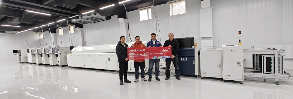 I.C.T SMT y soporte t&eacute;cnico de l&iacute;nea DIP en Uzbekist&aacute;n