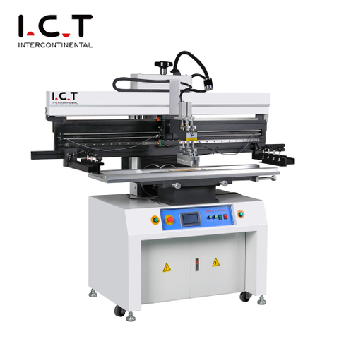 I.C.T-P15 |Impresora de alta velocidad SMT sténcil Modelo semiautomático