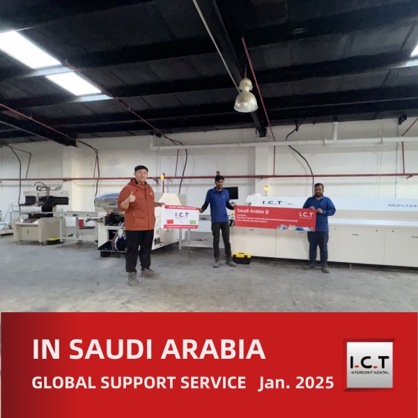 I.C.T soporte técnico global para LED fabricación en Arabia Saudita