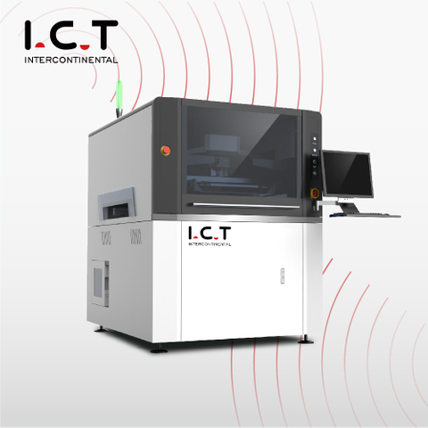 I.C.T |SMT impresora de pantalla de plantilla de pasta de soldadura SMD máquina impresora