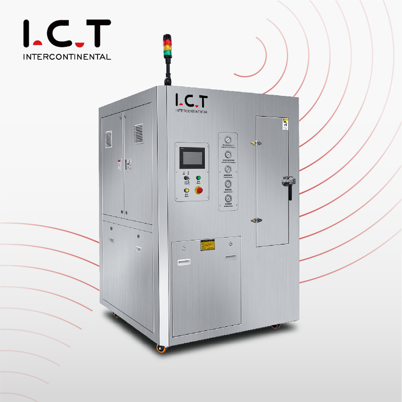 I.C.T |PCBuna máquina limpiadora ultrasónica de servicio de montaje