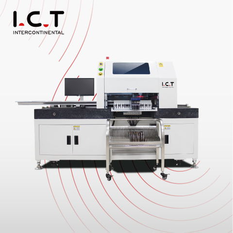 I.C.T-OFM8 |Los mejores fabricantes de máquinas de recogida y colocación Smt al vacío para ensamblaje de PCB
