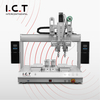 I.C.T |Conectores coaxiales del robot de soldadura robótico transportador de flujo libre electrónico Dongguan