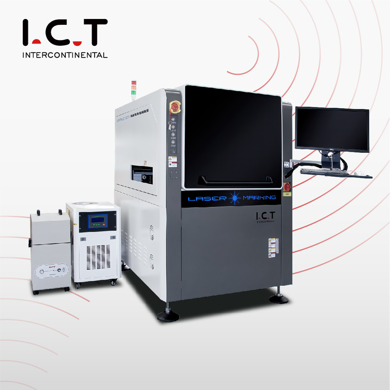 I.C.T |SMT Línea PCB Máquina de impresión láser