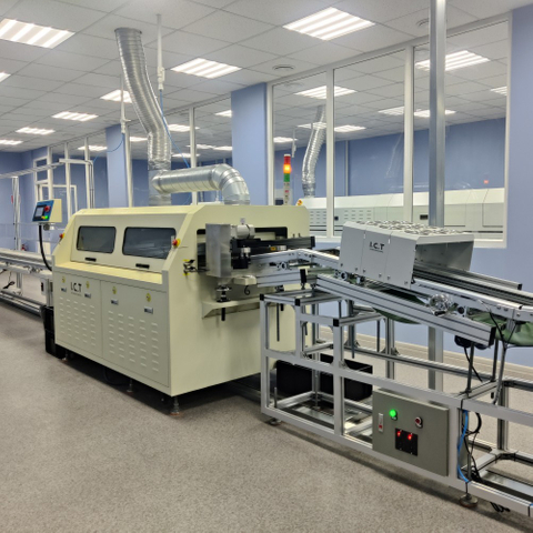 I.C.T-W2 | Equipo de soldadura de onda dual DIP automático sin plomo de alta calidad