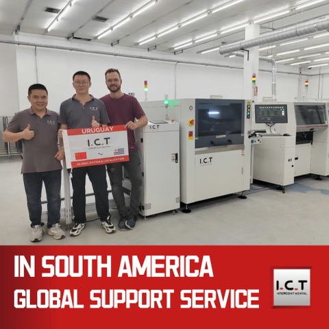 I.C.T | Inspección automatizada del apilador de placas Smt Transportador SMT