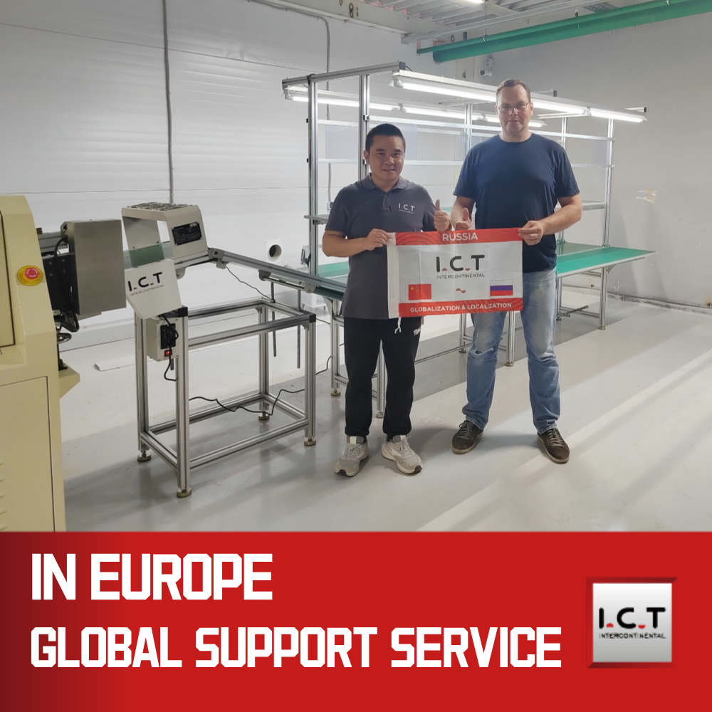 I.C.T | SMT Máquina de soldadura por ola sin plomo DIP | I.C.T-W2