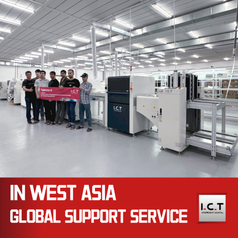 Inspección de velocidad ajustable SMT PCB Transportador SMT con luz