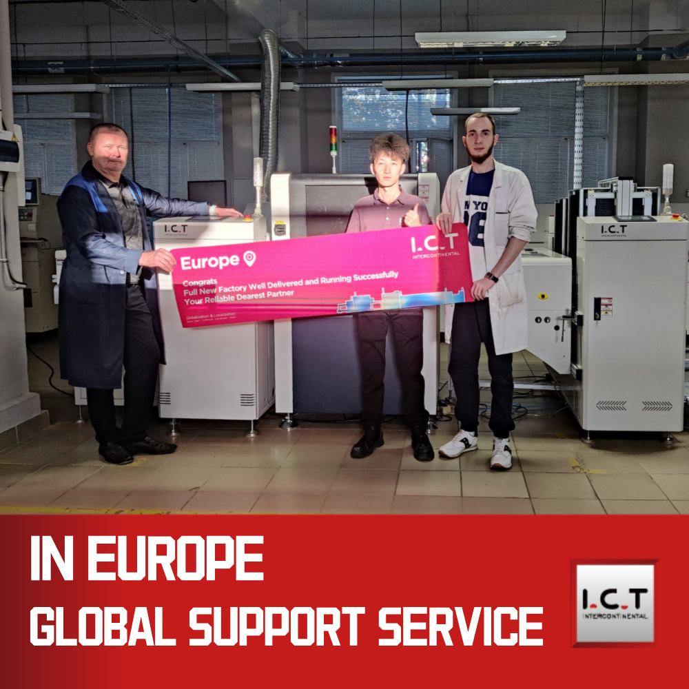 I.C.T-V5200H | Cámara invertida DIP en línea AOI Máquina 