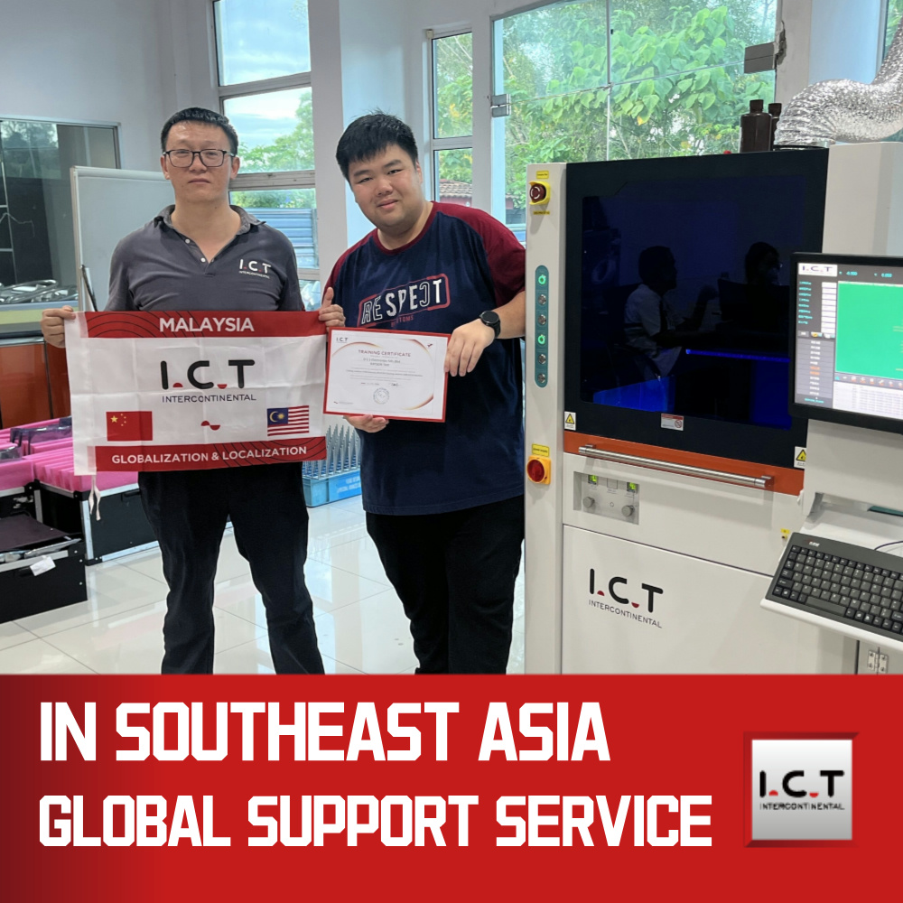 I.C.T-T650丨SMT PCB Máquina de recubrimiento conformado selectivo