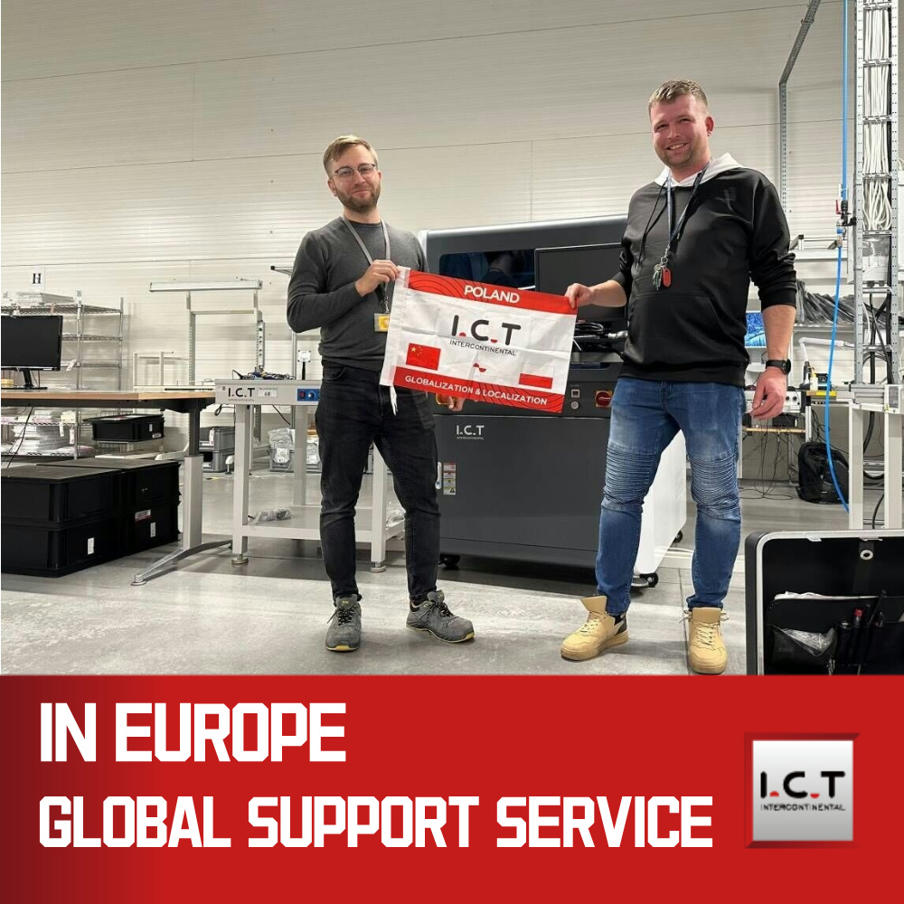 I.C.T | Máquina automática de pegamento Dispensador SMT SMT