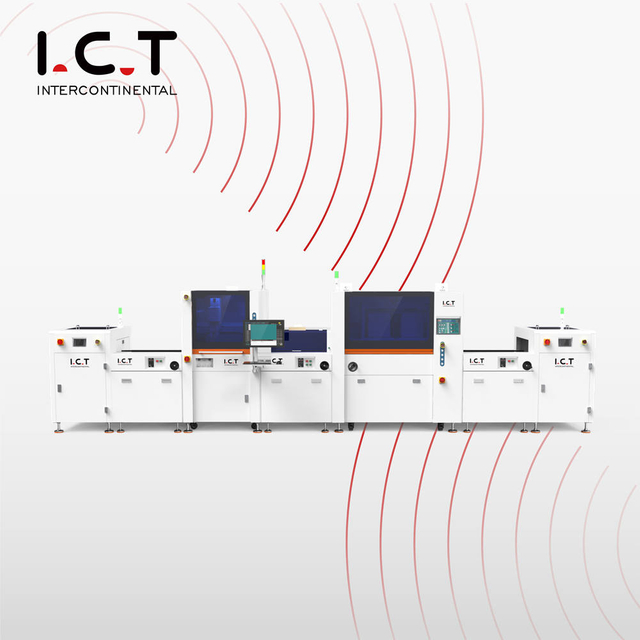 I.C.T丨SMT Solución de línea de recubrimiento selectivo PCBA conformal para PCBAs