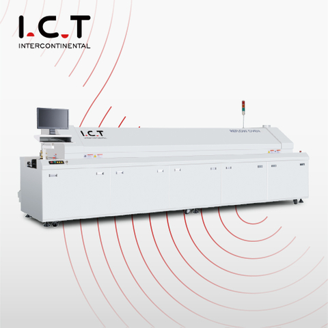 I.C.T |Minero automático del horno de reflujo 650 x 650 mm más vendido