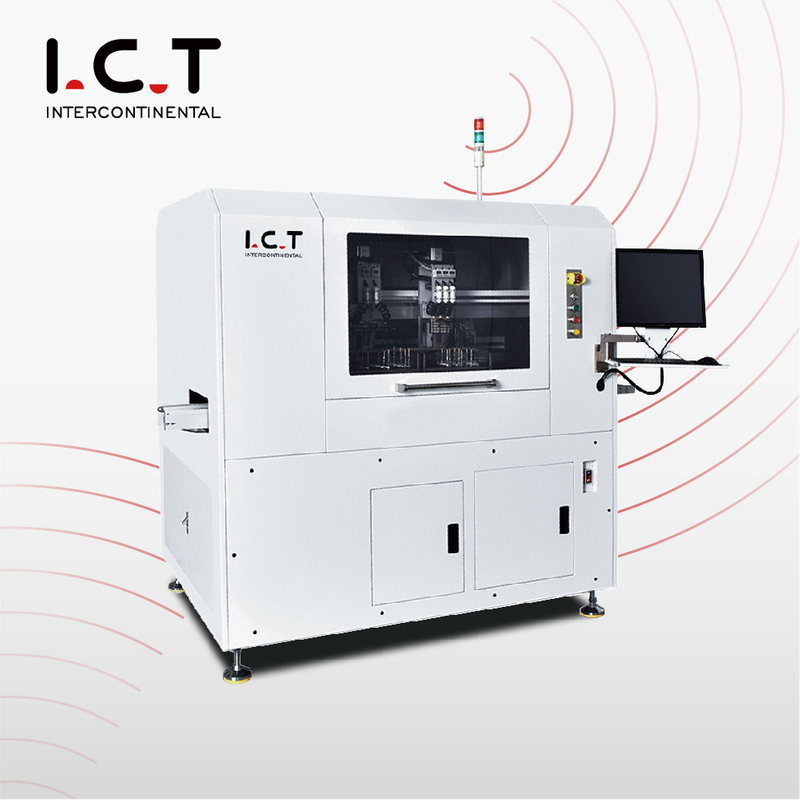 I.C.T |SMT PCBA Máquina enrutadora PCB Máquina enrutadora para despanelización de circuitos con cámara