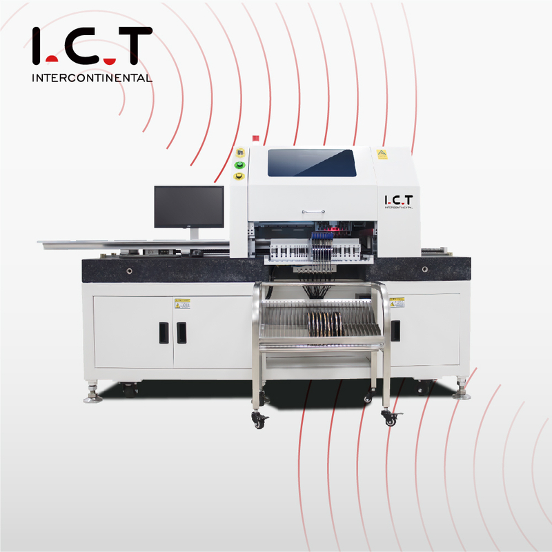 I.C.T |SMT LED SMT Máquina de recogida y colocación montadora de chips Máquina de ensamblaje 0201
