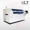 I.C.T |SMT Línea de soldadura en pasta automática estándar sténcil Máquina de impresión por pulverización