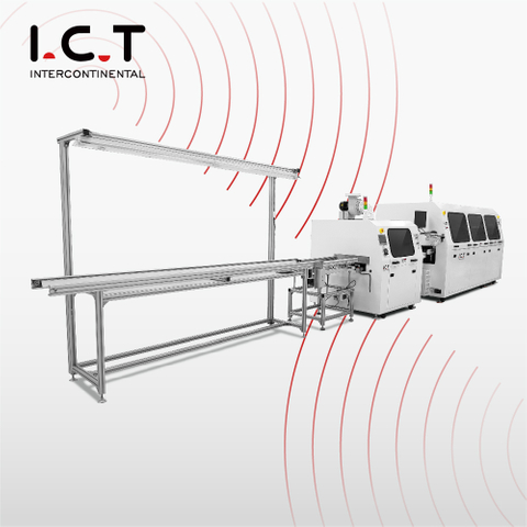I.C.T丨Línea de producción DIP totalmente automática para fabricación electrónica