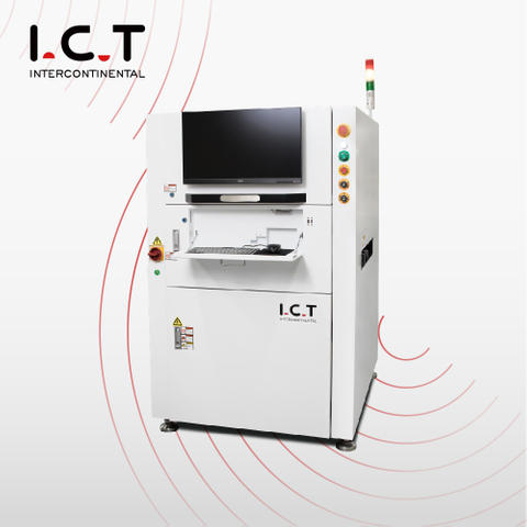 SMT Máquina de inspección de soldadura en pasta 3D spi I.C.T-S600
