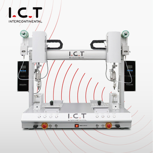 I.C.T-SR250DD |Máquina automática de robot de soldadura de PCB barata