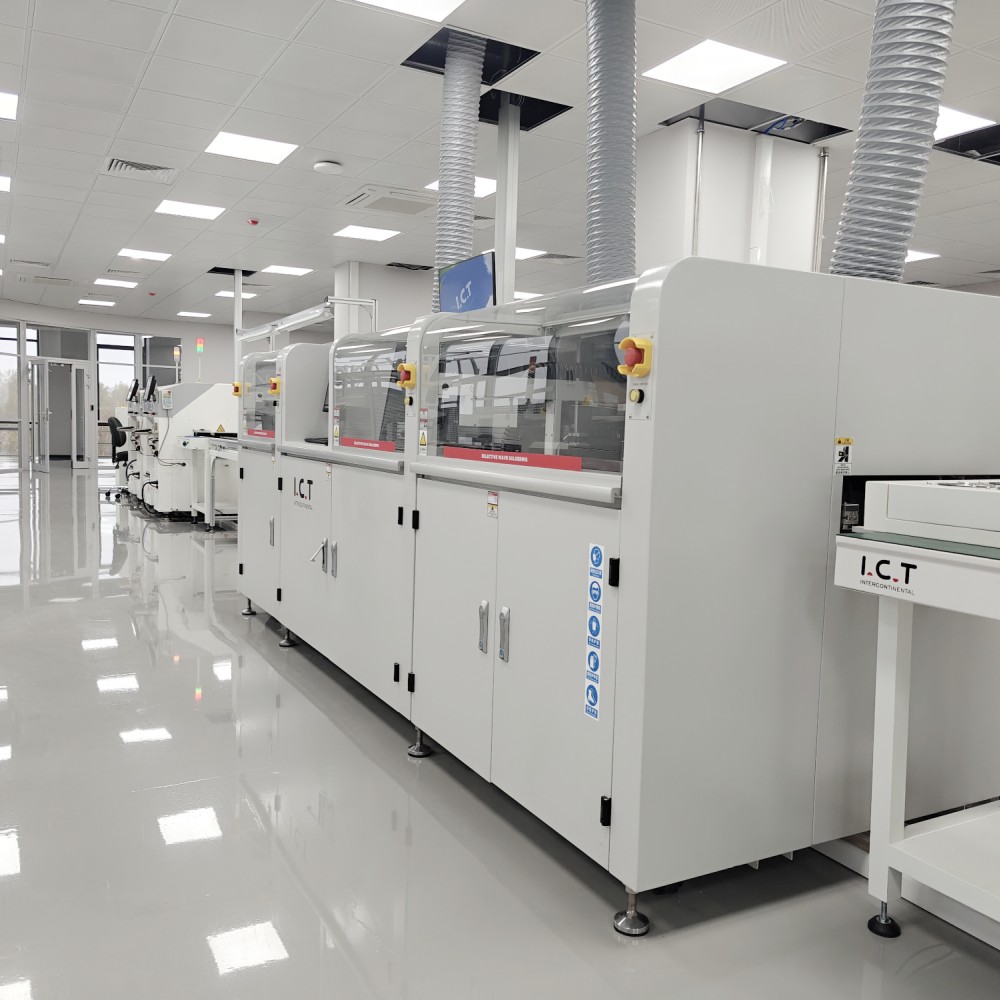 I.C.T-SS330 | Máquina de soldadura por onda selectiva fuera de línea 