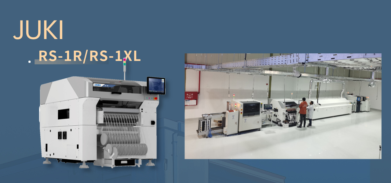 JUKI Pick and place machine RS-1R RS-1XL Máquina de recogida y colocación JUKI RS-1R RS-1XL