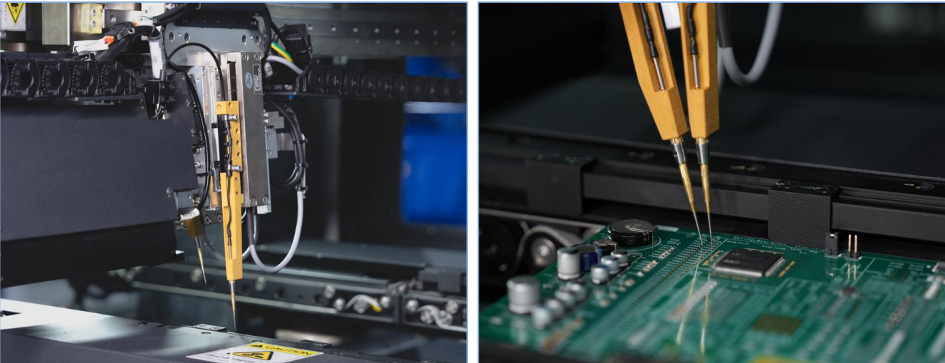 Sistema de sondas de prueba